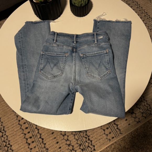 MOTHER The Hustler Ankle Fray "One Last Trip" Size 25 - Picture 5 of 11